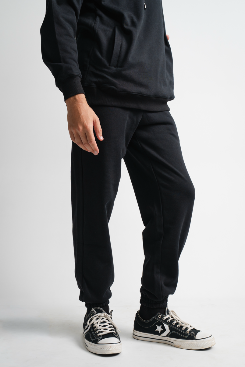 COMFORT SWEATPANTS - Midnight Black