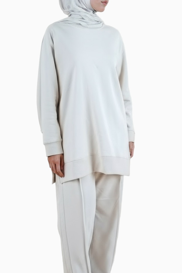 𝐖𝐎𝐌𝐄𝐍’𝐒 𝐂𝐋𝐀𝐒𝐒𝐈𝐂 𝐒𝐖𝐄𝐀𝐓𝐏𝐀𝐍𝐓𝐒 - Stone Beige