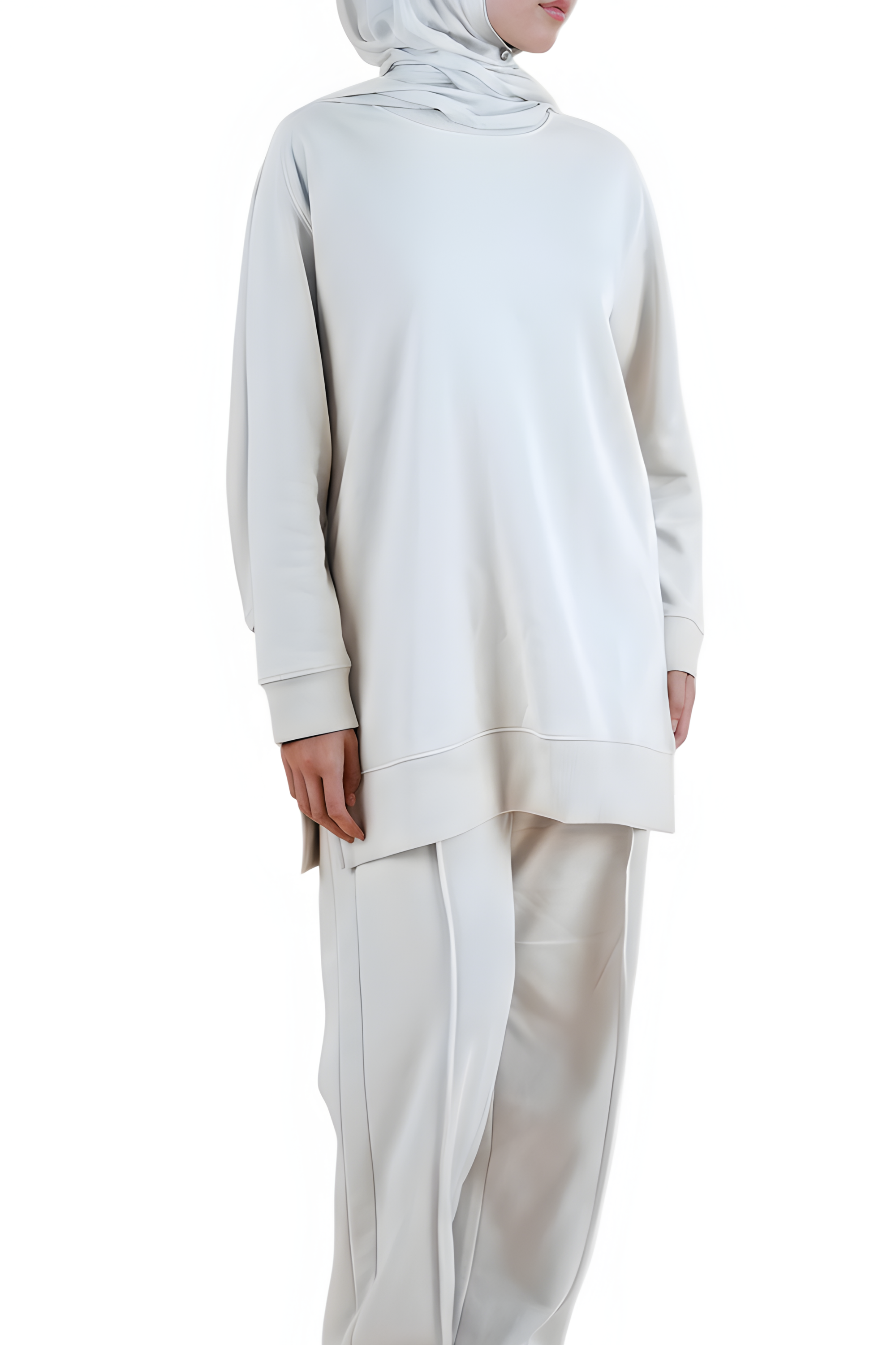 𝐖𝐎𝐌𝐄𝐍’𝐒 𝐂𝐋𝐀𝐒𝐒𝐈𝐂 𝐒𝐖𝐄𝐀𝐓𝐒𝐇𝐈𝐑𝐓 - Stone Beige