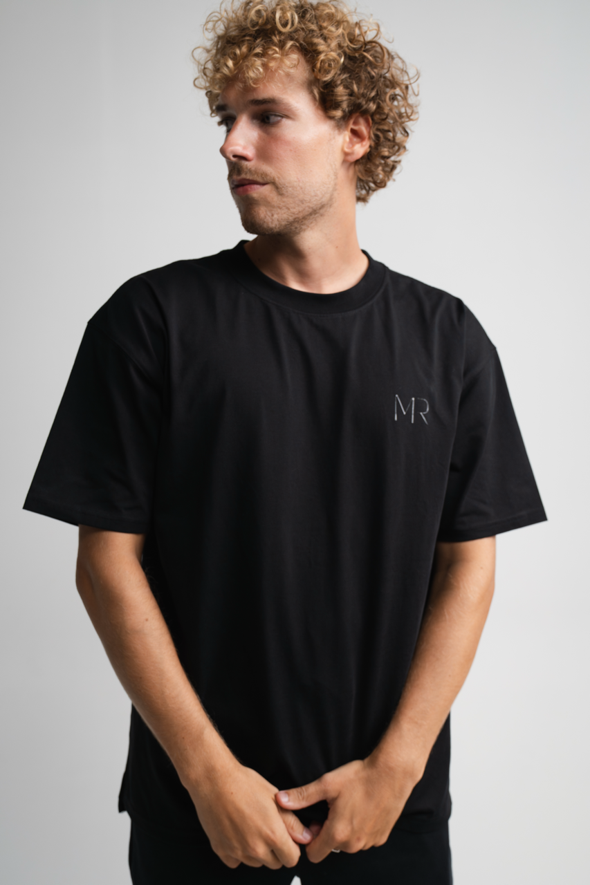 OVERSIZED TEE – Midnight Black